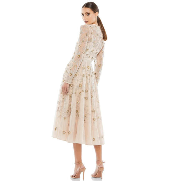 sachin and babi light blue dress Long Sleeve Party Dresses & Cocktail Dresses
